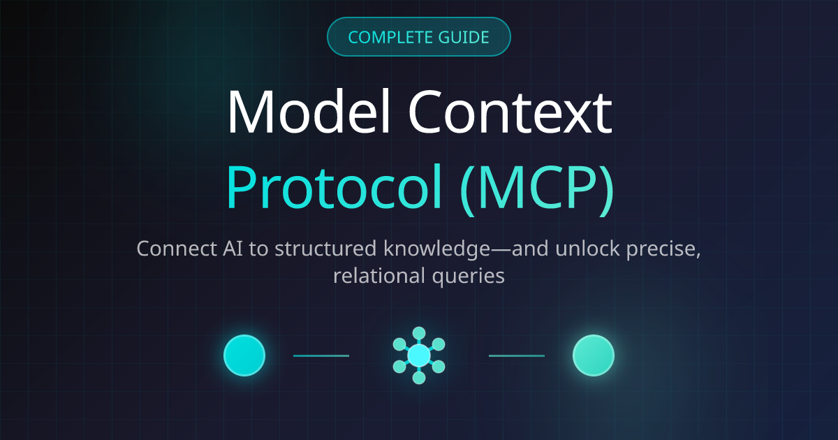 Complete Guide to Model Context Protocol (MCP) - Visual representation of structured AI knowledge